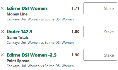 SecretBookie88's tweet photo. Basketball - Turkish TKBL W
Cankaya Uni. W vs Edirne DSI W
2 Units on Edirne ML @ 1.71
2 Units on Under 142.5 @ 1.8
1 Unit on Edirne -2.5 @ 1.9
Bet365 https://t.co/7MBxrj1NCI