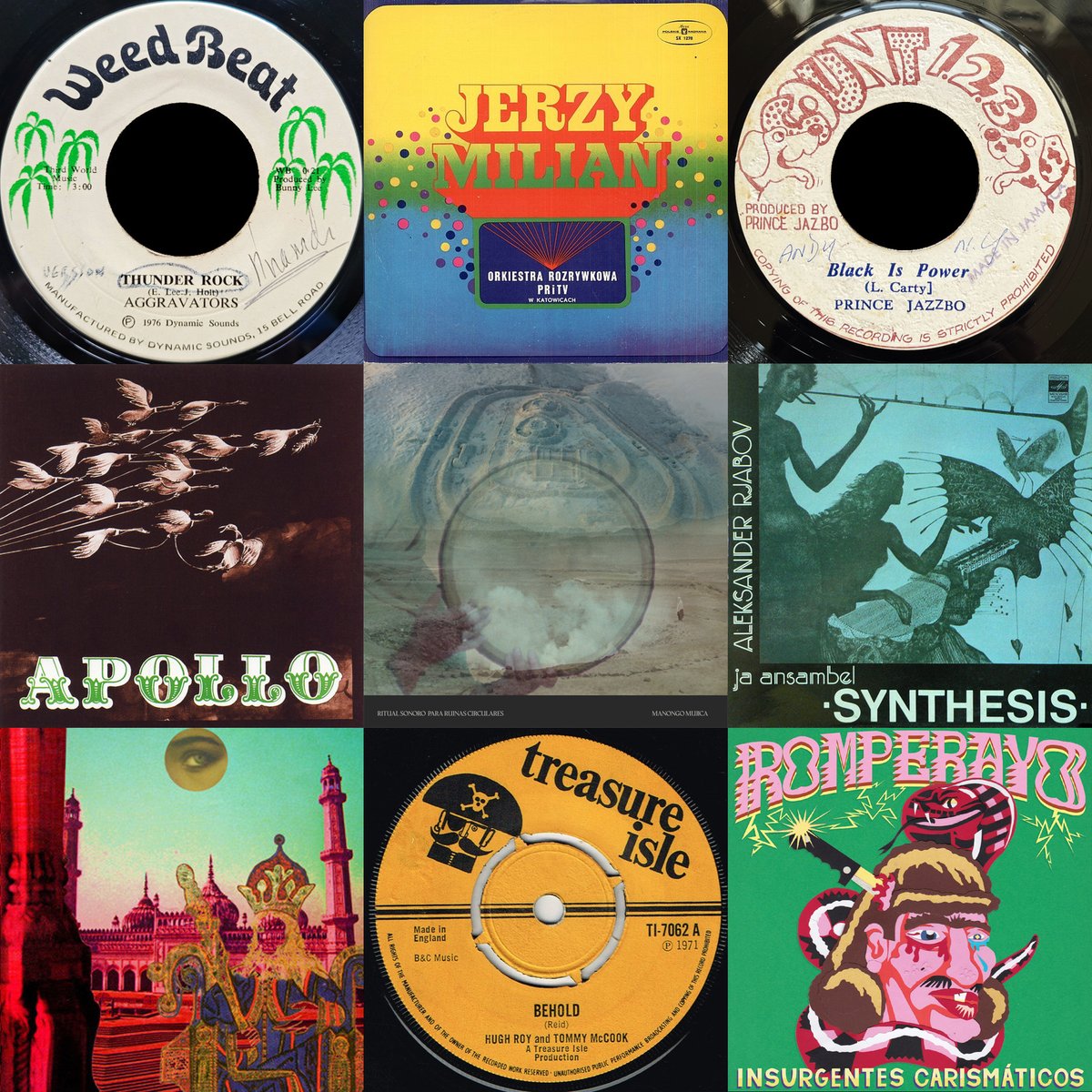 Tonight in the Explorers Room, live on WFMU's Give the Drummer Radio: Truly thunderous dub, absolutely mystical Euro-jazz fusion &amp; sublime South American avant-garde sounds. 7-10:00pm: wfmu.org/playlists/show…