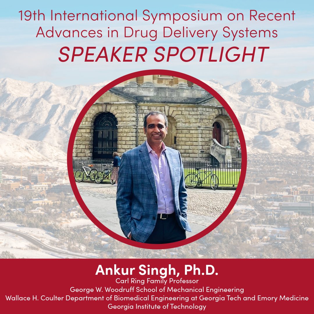 PHCEUutah's tweet image. Scientist Spotlight: Ankur Singh, Ph.D., Director, Center for Immunoengineering, Carl Ring Family Professor, George W. Woodruff School of Mechanical Engineering, Wallace H. Coulter Department of Biomedical Engineering,@GeorgiaTech @Dr_ASingh
na.eventscloud.com/ehome/radds25/