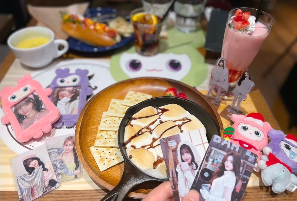 全部全部可愛すぎて幸せ空間すぎた😻💖
#TWICEカフェ