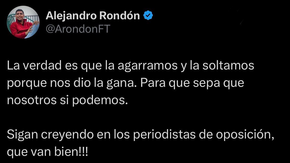 vloonk's tweet photo. Su nombre es Alejandro Rondón, sobrino de Diosdado Cabello Rondón, ministro del Interior de la dictadura chavista.

Estas han sido algunas de sus publicaciones jactándose del secuestro de María Corina Machado por parte de la tiranía de Nicolás Maduro. https://t.co/mFWJTNcRRK