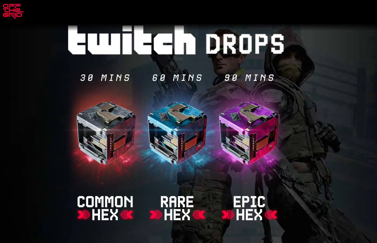Did you know you can get <a href="/playoffthegrid/">Off The Grid</a> NFTs right now for FREE via Twitch Drops?   

All you gotta do is watch your fav OTG streamer.  

(it's me right?)   

1.5 hours to get all the rewards (Common, Rare, &amp; Epic NFTs).   

Ends on Feb 1st  BUT

That might not be the last OTG