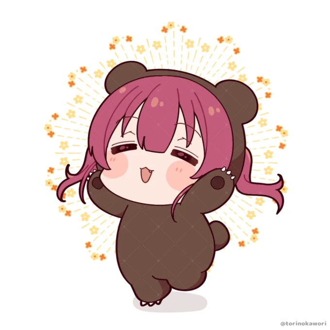 はなきんだ～!#マリンのお宝 #クマリン 