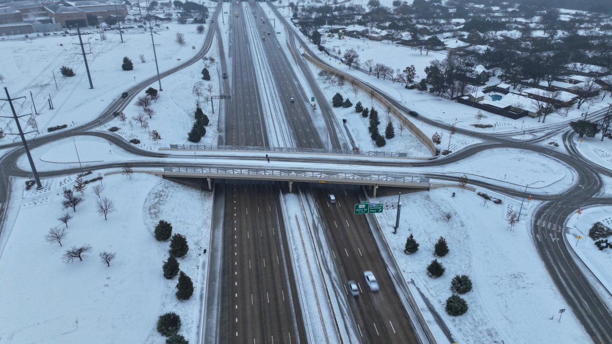 The safest place to be during this winter storm is at home. Road conditions remain hazardous, and trash/recycling collections are canceled for Fri, Jan. 10. Go here for updates: bit.ly/4gDzTKh