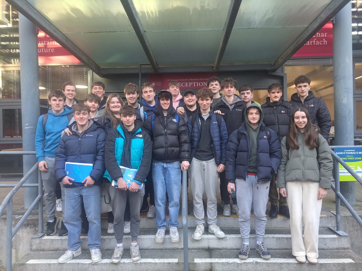 Thanks to the Physics Dept in ⁦<a href="/uniofgalway/">Ollscoil na Gaillimhe | University of Galway</a>⁩ for inviting and facilitating our 6th Years at their Physics Lab Day. A great opportunity and experience for all students.