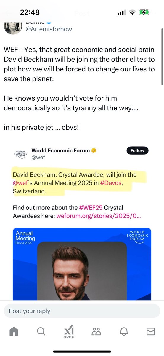 littellou's tweet image. #BadBeckham #WEFPUPPET