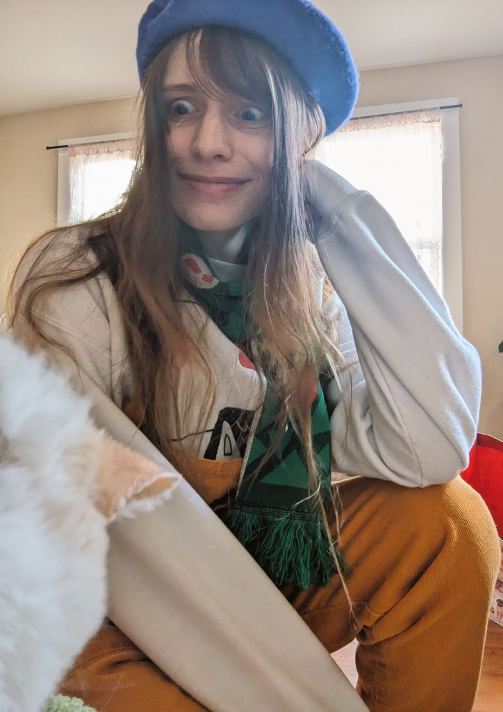 cheyzissle's tweet photo. Tried to take a pic of my outfit and got this shot instead (Ham and Jiji started playing fighting in front of my phone) https://t.co/SwBzlHZfxS