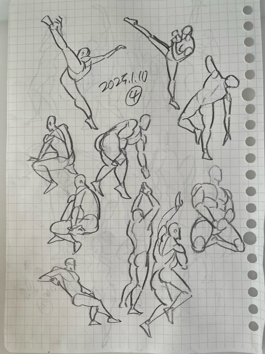 #posemaniacs 30秒 2025/01/10 