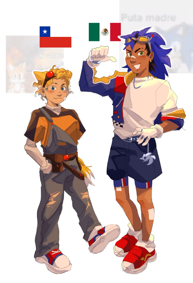 ponpastaa's tweet photo. EL OH EL #SonicTheHedgehog #Sonic https://t.co/YOakwJheFI