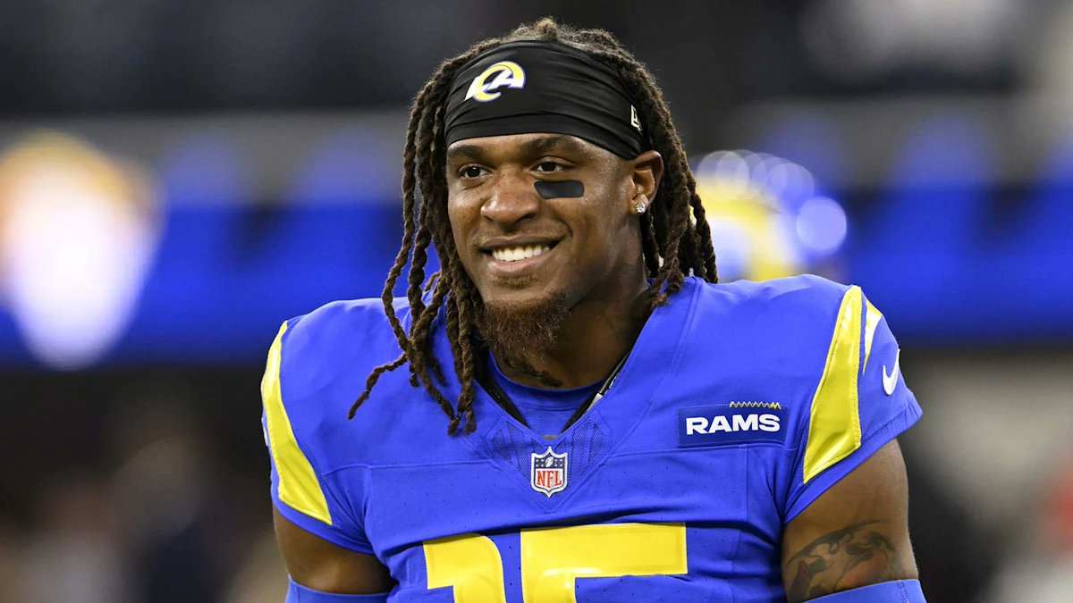NFL_DovKleiman's tweet image. 𝗕𝗥𝗘𝗔𝗞𝗜𝗡𝗚: #Rams WR Demarcus Robinson has been charged with a DUI from his November arrest.

“The 30-year-old -- who's started 17 games for the Rams this season -- was first accused of wrongdoing just hours after L.A. lost to the Eagles on Nov. 24 at SoFi Stadium.…