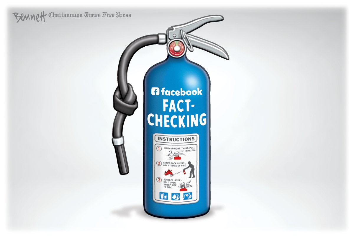 BennettCartoons's tweet photo. 1/10/2025- The Liar Extinguisher #Facebook #MarkZuckerberg #factchecking #FactCheck https://t.co/cLDZsqt5n2 https://t.co/n6H7Q1Si1K