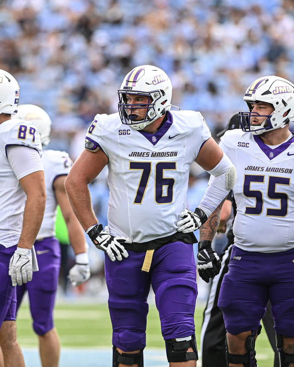 Patrick McMurtrie (@patmcmurtrie_64) on Twitter photo JMU Nation,
This past year has been one of the greatest years of my life and it has truly been an honor playing for this great university. I am very excited to announce that I will be returning for one final season to play for JMU๐ #godukes
<a href="/JMUFootball/">JMU Football</a> JMU Nation,
This past year has been one of the greatest years of my life and it has truly been an honor playing for this great university. I am very excited to announce that I will be returning for one final season to play for JMU๐ #godukes
<a href="/JMUFootball/">JMU Football</a>