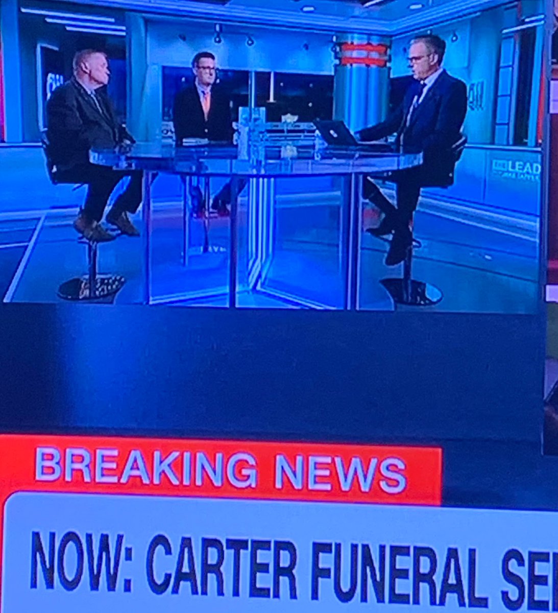 spaikin's tweet image. Am so proud of my pal @arthur_milnes (at left in pic). He received a rare invitation to attend #PresidentCarter's funeral &amp;amp; he just appeared on @TheLeadCNN with @jaketapper to talk about his lifelong friendship with America's 39th president. Bravo Art! #CarterFuneral #Carter