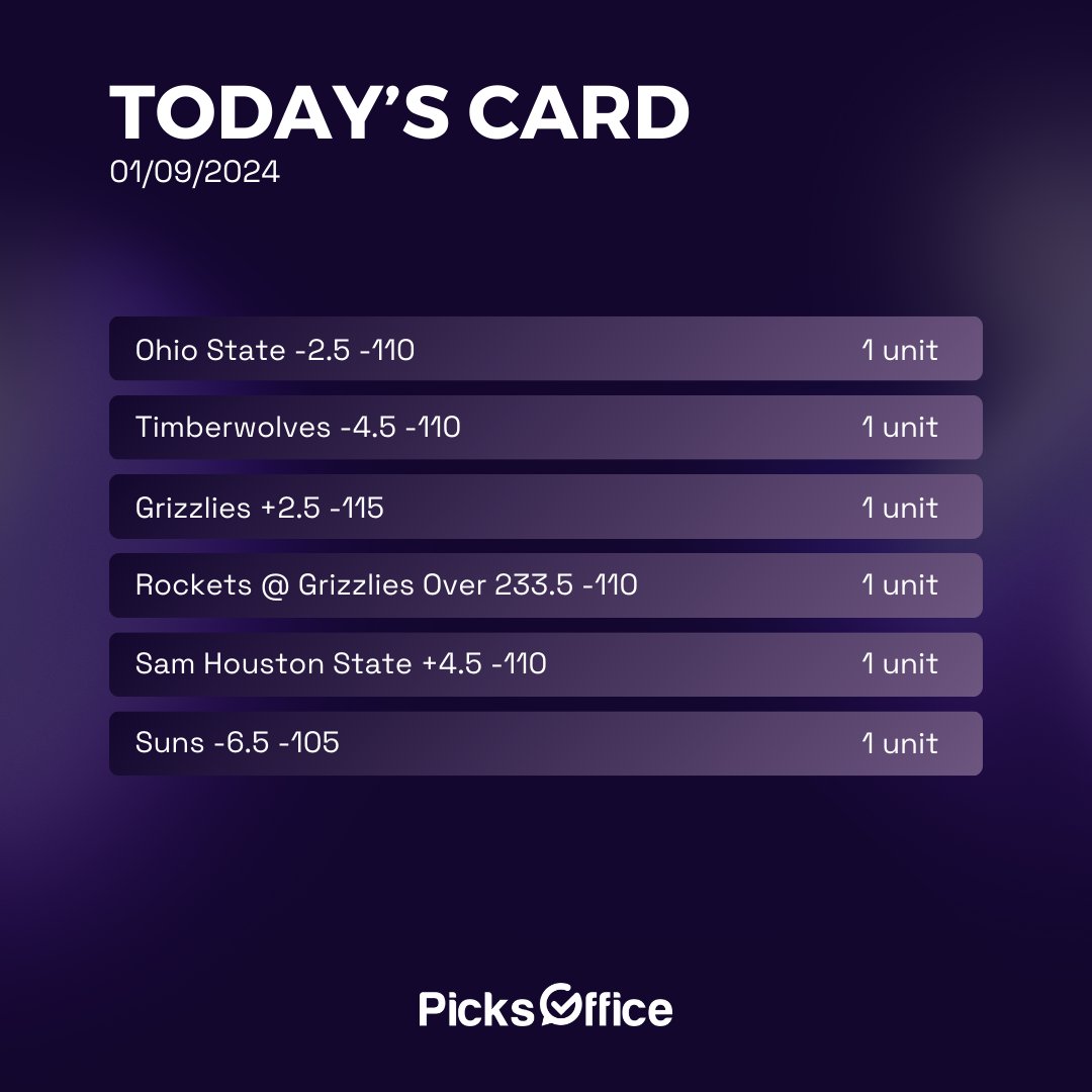 Picks Office tweet media