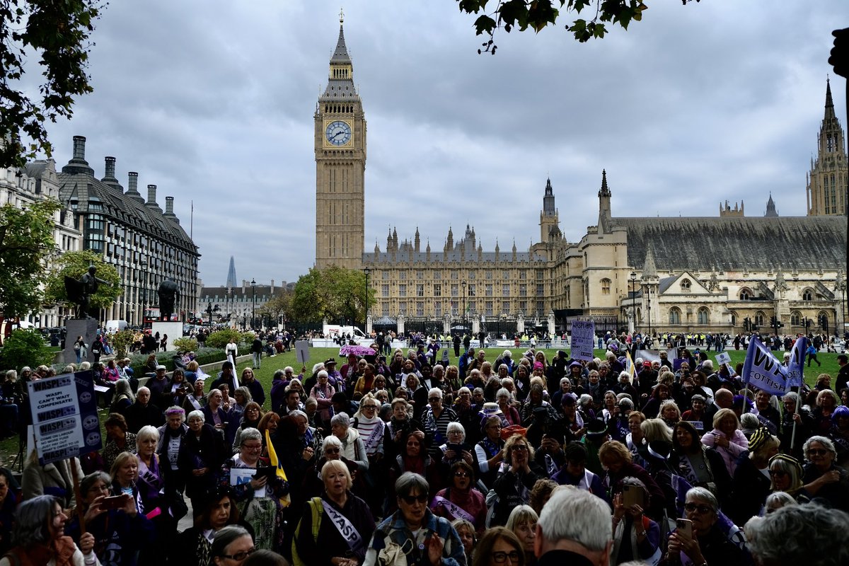 de_spon's tweet image. As we mop up the bitterness expressed by #WASPI women we reflect on exactly how much trust is lost and how many women have gone. What a legacy for a generation
of women, and how government have let us all down.  What is the purpose of the Ombudsman? @UKLabour @leicesterliz