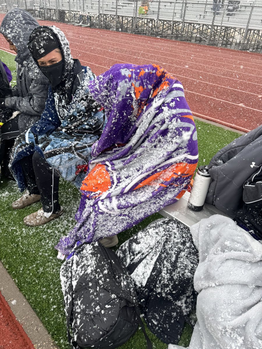 EHSoccerENGLAND's tweet photo. The cancellation of the out-of-town tournament has left our boys' team without a competition this weekend, whereas our girls' team was invited to a tournament at short notice and had a winter wonderland experience today. https://t.co/CAng3EFaq5