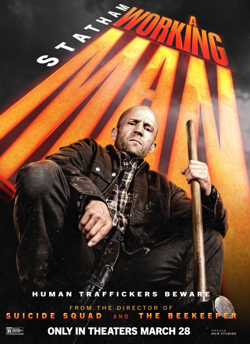 Watch #AWorkingMan, a David Ayer film, in theaters March 28th 2025.