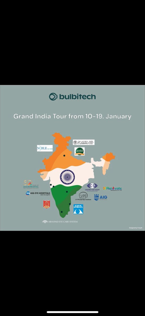🇮🇳 Our product launch in India begins! 

✈️ Our CCO, Dennis Hens, and Clinical Advisor Ophthalmology, Souhad Lawand MD, PhD Ophthalmology, are hitting the road to showcase our latest product in Delhi, Hyderabad, Chennai, Mumbai, Pune, and Coimbatore.