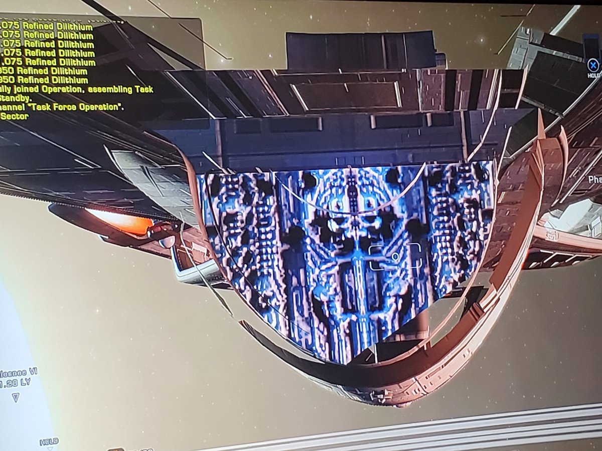 I think there is a skull inside my typhoon class ship on #startrekonline #sto #startrek