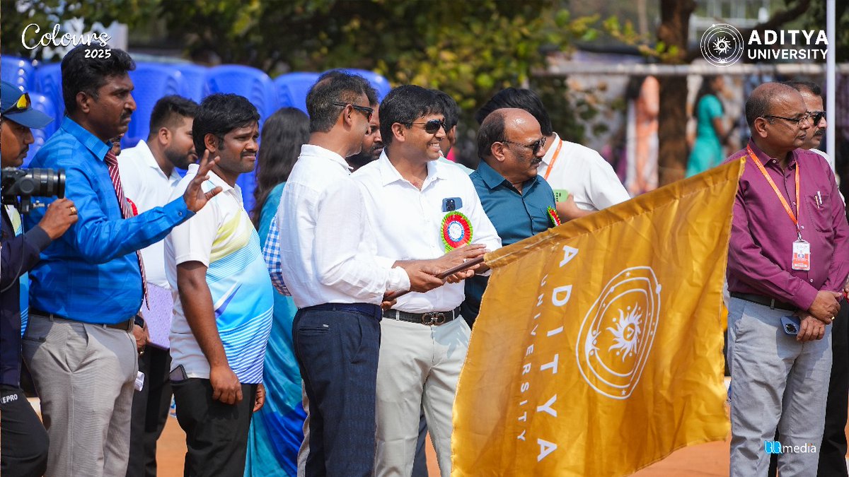 ACETaditya's tweet image. The sports events at Colours 2025 have kicked off with full energy! 🏅 From intense competitions to fun-filled performances, the campus is buzzing with excitement. ⚽🏀

🎉 #Colours2025 #AdityaUniversity #SportsFiesta