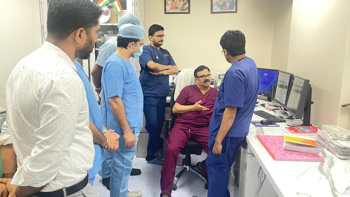 drprathapkumarn's tweet photo. Kickstarting the year with a productive workshop on January 9th at two esteemed hospitals – Railway Hospital Mumbai and Apex Hospital Mumbai. Successfully completed 5 challenging CTO cases. Here's to many more milestones in 2025! ☺️ https://t.co/TUVytsPJ6i