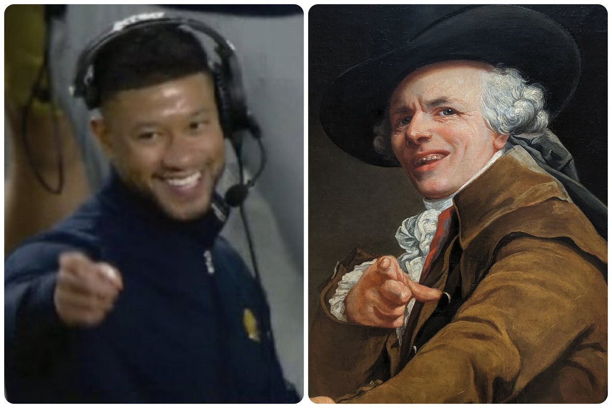 Self-portrait of the artist in the guise of a mocker, by Joseph Ducreux, 1790s