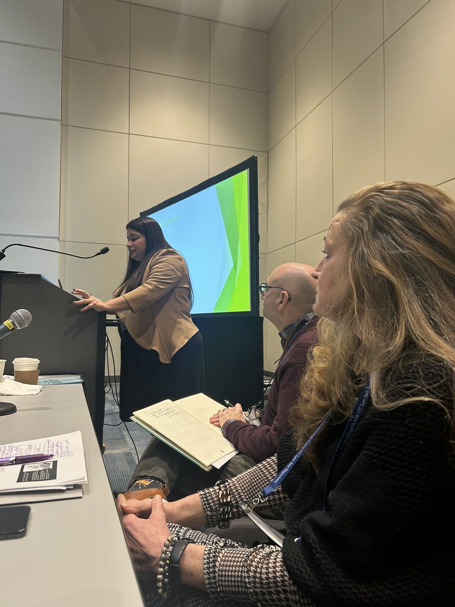 <a href="/AmyJSchmitz1/">Amy J. Schmitz</a> We also heard insightful pointers from <a href="/vanderbiltlaw/">Vanderbilt Law</a>’s Jennifer Safstrom on the use of #AI in the clinical education setting