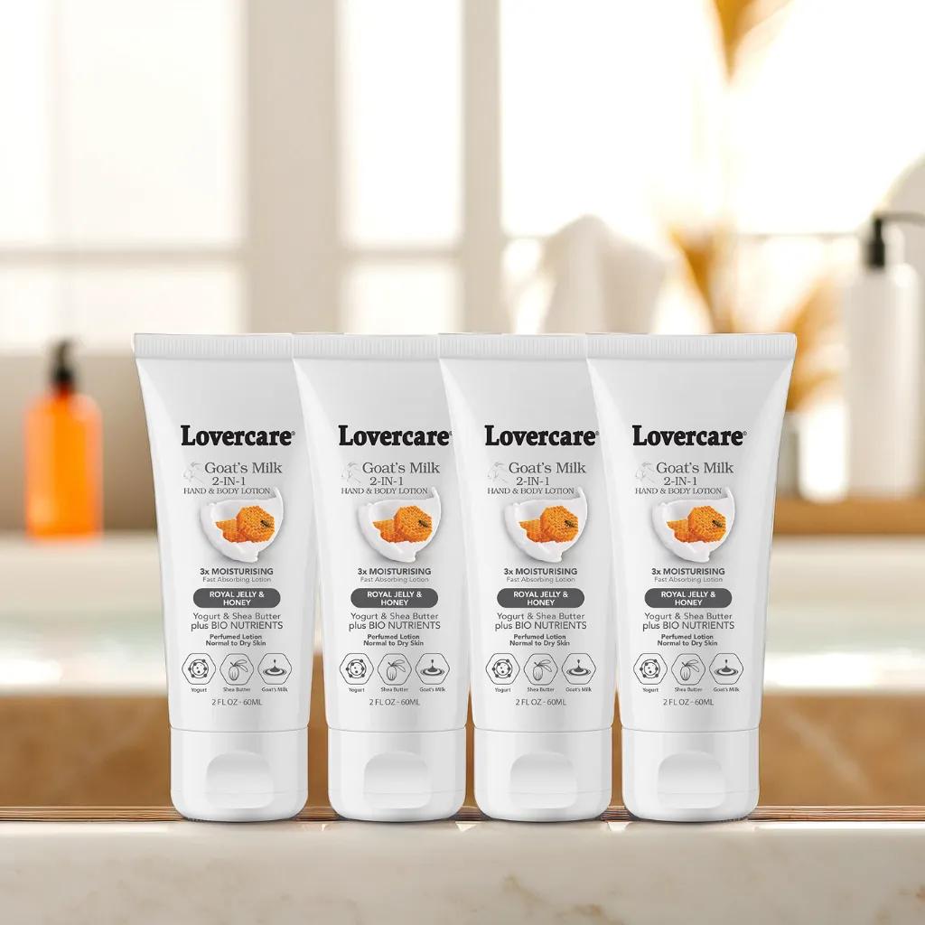 lovercareau's tweet photo. Indulge in luxury with Lovercare Goat’s Milk 2in1 Hand &amp; Body Lotion, enriched with Royal Jelly &amp; Honey.

#handlotion #smalltubelotion #travelsizelotion #handcream #lovercare #handbodylotion #bodylotionviral #bodylotion https://t.co/0ATrA1wCGr