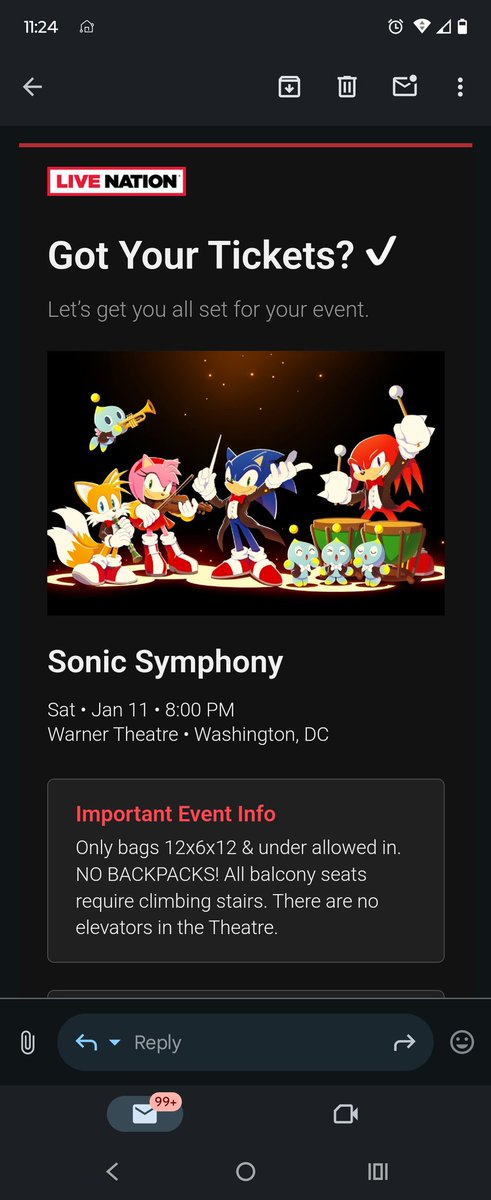 JTVGameOver's tweet photo. ONLY 2 SLEEPS AWAY!!! #Sonic #SonicSymphony https://t.co/p8qlPiOfNo