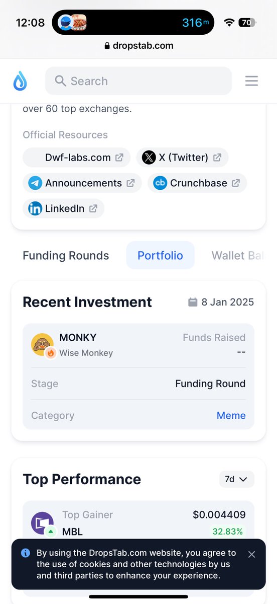 合约
0x59e69094398afbea632f8bd63033bdd2443a3be1

$MONKY 目前值得购买，刚刚上线还差几天满月，获得了DWF的投资，即将和AI游戏项目合作快照持有本币猴子就可以获得总供应37%的代币，走金铲子路线，目前只公布了这一个，后续还有4个，目前就是价格洼地，币安链现在没人玩，但是现在买入盈利比也很高