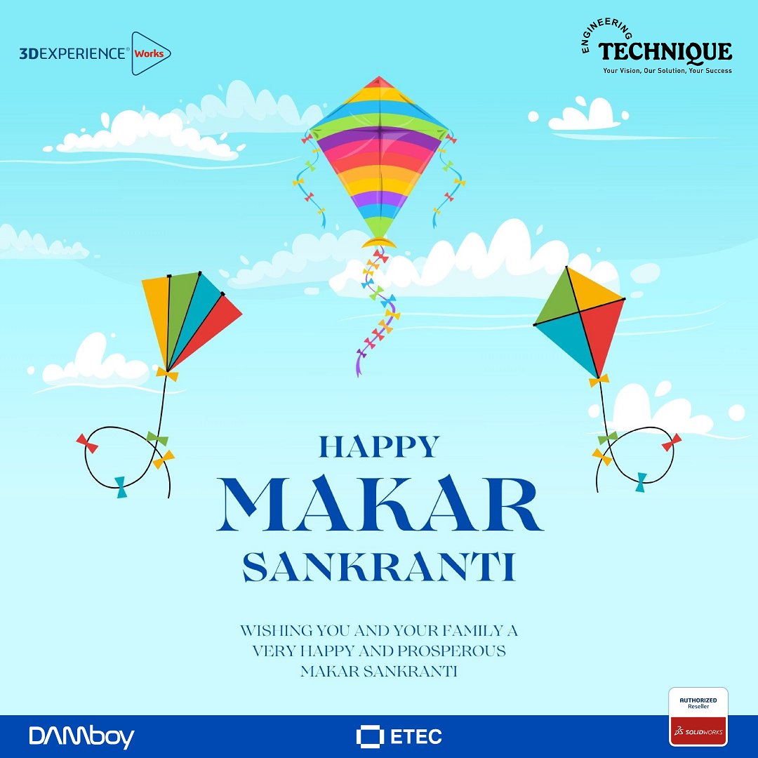 engg_technique's tweet image. 🌞✨ This Makar Sankranti, let’s soar to new heights and embrace the warmth of new beginnings! 🪁 May your kites fly high, and your year be filled with joy, prosperity, and success. 🌾💛
Wishing you a happy and colorful #MakarSankranti!
#MakarSankranti2025 #EngineeringTechnique