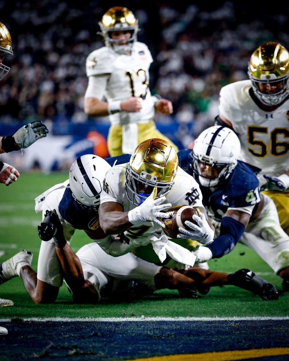 WSISports's tweet image. ☘️ National Championship Bound

Congratulations to the Fighting Irish—Notre Dame is #NattyBound for the first time since 2013! 🙌 

Supporting American Made Since 1990 🇺🇸 

#GoIrish #JadenGreathouse