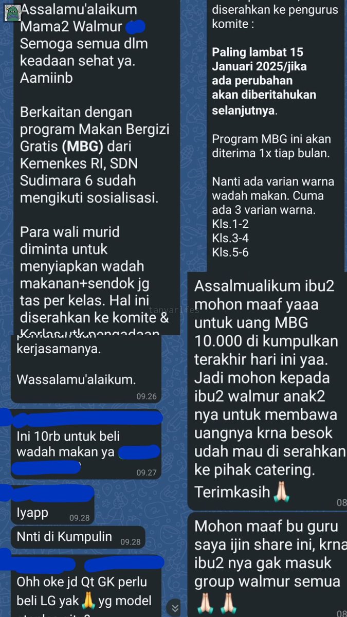 tanyarl jelas2 program makan siang GRATIS, sekolah adik gw masih aj dimintain uang astagaa. alesannya buat wadah makan😢

tolongg aku bingung harus lapor kmn selain ke adm*n g3r*ndr*