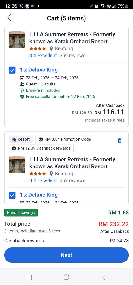 sirennextdoor's tweet photo. Is it just me or @agoda is cunning with how they show their pricing? Eg. Waktu nak book tunjuk rm232, tp waktu nak bayar tunjuk Rm464? 
Sblm ni slalunya guna https://t.co/EniDpDdi1h tp tgh boycott jd nak try agoda but sis is annoyed with this blatant dishonesty. https://t.co/OgVknSR53Z