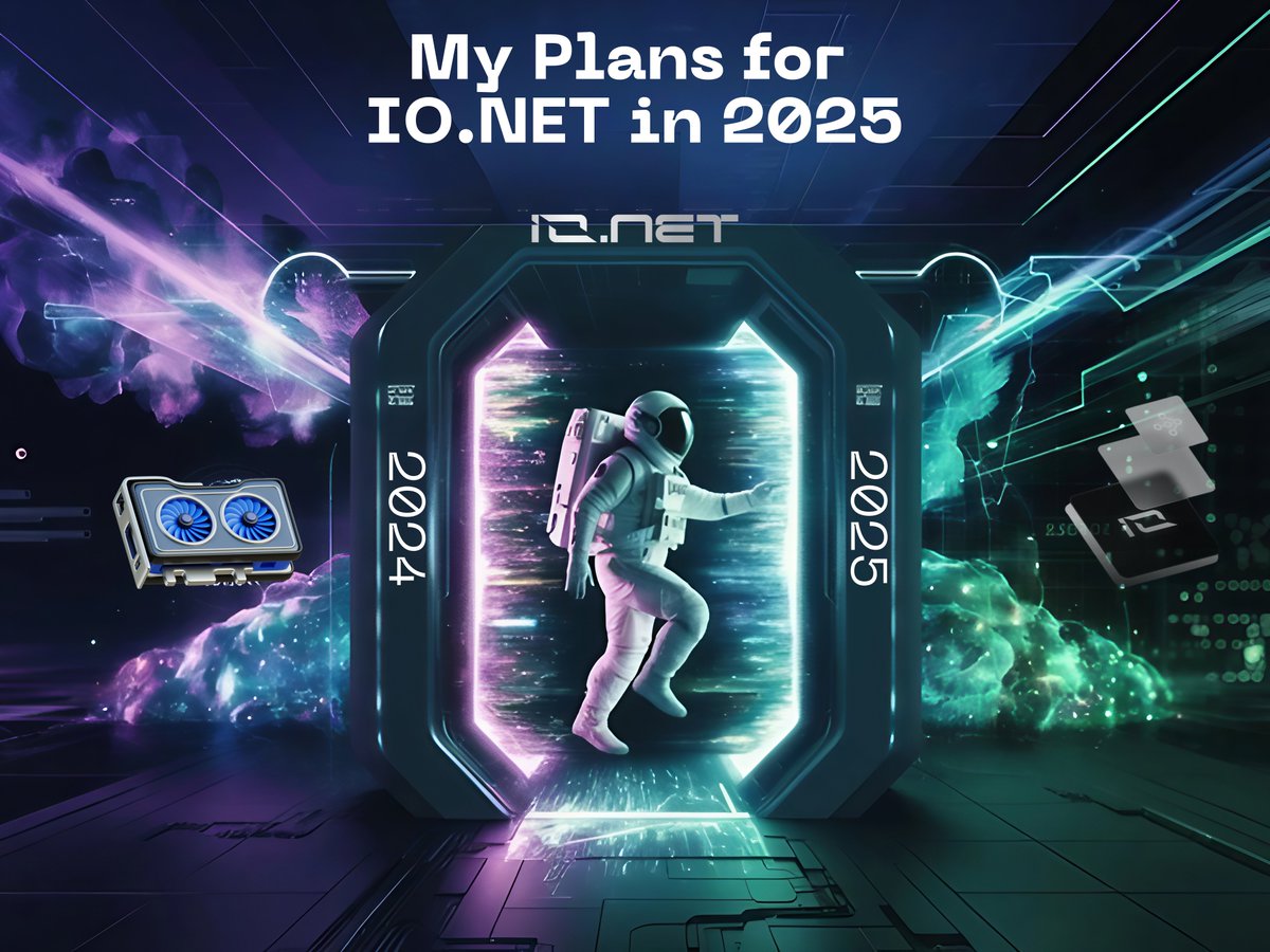JoyKingdomx's tweet image. 2024 introduced me to the 𝐦𝐨𝐬𝐭 𝐢𝐧𝐧𝐨𝐯𝐚𝐭𝐢𝐯𝐞 𝐃𝐞𝐏𝐈𝐍 𝐩𝐫𝐨𝐣𝐞𝐜𝐭 in the crypto market: IO.NET.

But what's next for me?
What are my plans with  in 2025?

@Ionet @ionetHindi @net_io37353 #IO #GPUArmy
