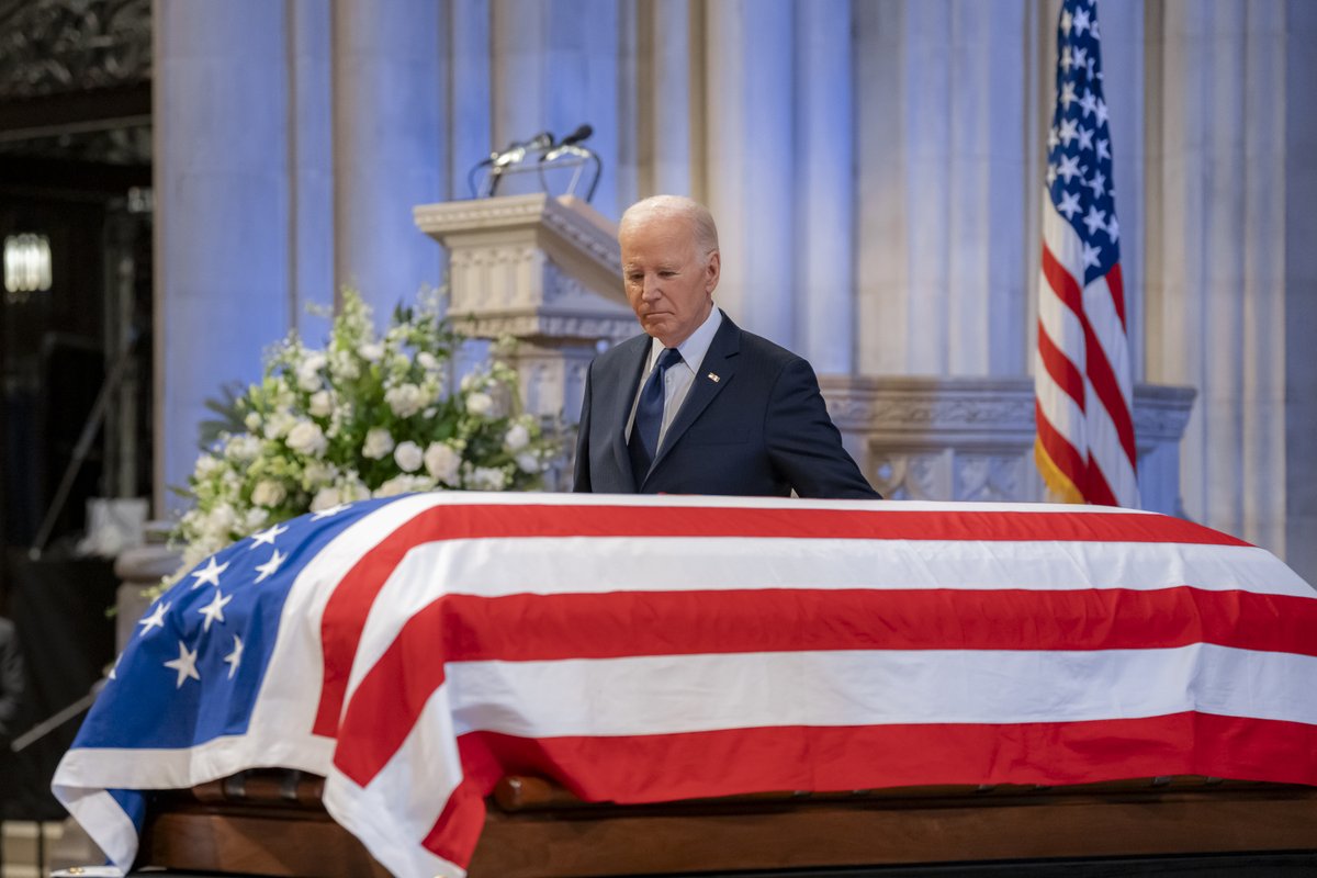 POTUS46Archive's tweet image. I miss him already.
 
But I take solace in knowing that he and his beloved Rosalynn are reunited once again.
 
To the entire Carter family, thank you for sharing them with America and with the world. 
 
We love you all.