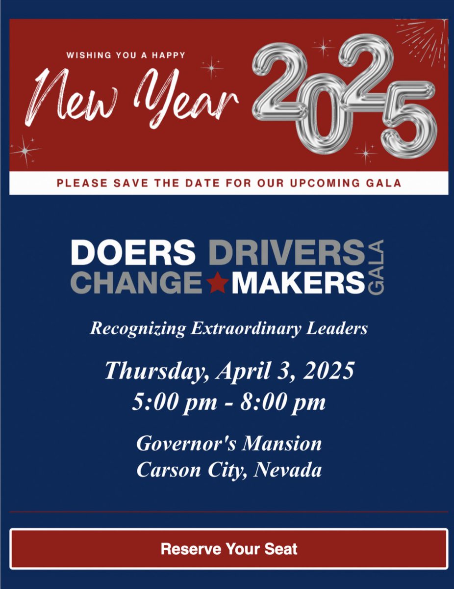 NASA Nevada (@nasanevada) on Twitter photo Toured the Governor’s Mansion to begin preparations for the “2025 DOERS-DRIVERS-CHANGE MAKERS Gala.” Stay tuned for our phenomenal honorees TBA soon! So much talent in NV! Go to thessef.org to reserve a table or individual seat. <a href="/NvstateED/">Nevada Department of Education</a> <a href="/LeadNV_EDU/">Leadership Institute of Nevada</a> <a href="/GovLombardoNV/">Governor Lombardo</a> Toured the Governor’s Mansion to begin preparations for the “2025 DOERS-DRIVERS-CHANGE MAKERS Gala.” Stay tuned for our phenomenal honorees TBA soon! So much talent in NV! Go to thessef.org to reserve a table or individual seat. <a href="/NvstateED/">Nevada Department of Education</a> <a href="/LeadNV_EDU/">Leadership Institute of Nevada</a> <a href="/GovLombardoNV/">Governor Lombardo</a>