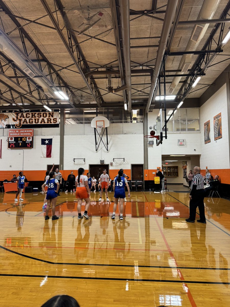 8th grade Jags on the court