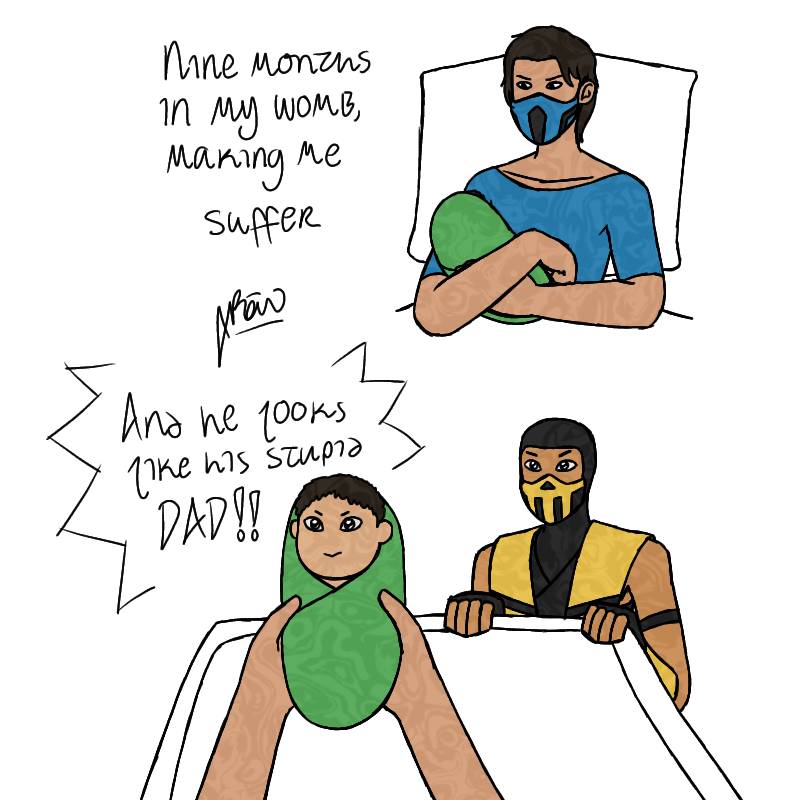 Rows_of_Art's tweet photo. Scorpion + Sub-Zero = Reptile I guess
#MortalKombat #SubScorp #BiHanzo #BiHan #HanzoHasashi https://t.co/CQuUqJ4Wcr