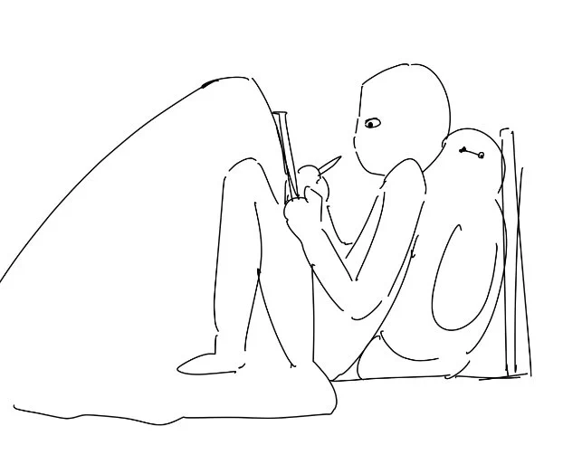 これ以外の描きやすい姿勢を探したい 