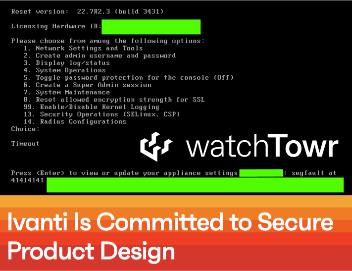 is it Friday? a few hours ago, we triggered Ivanti's CVE-2025-0282. you know the drill, speak soon.
