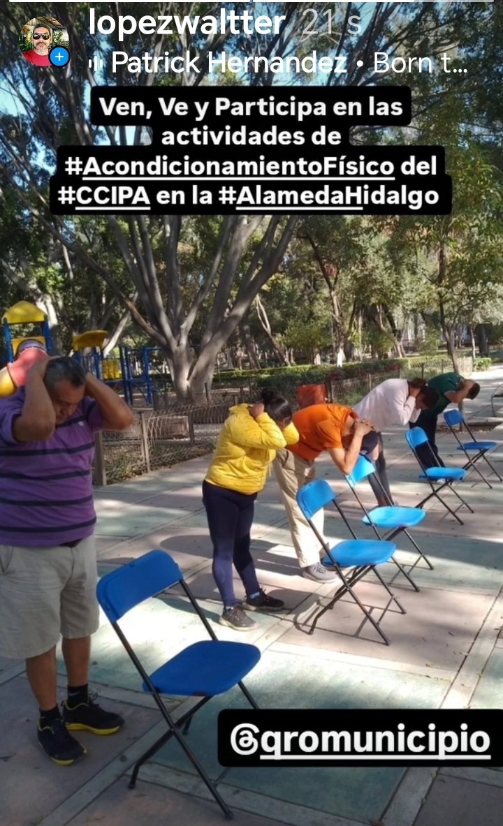 waltter_lopez's tweet photo. #Querétaro
Ven, Ve y Participa en las actividades de #AcondicionamientoFísico y #Arteterapia que ofrece el #CCIPA en la #AlamedaHidalgo https://t.co/CxqfCPGBfg