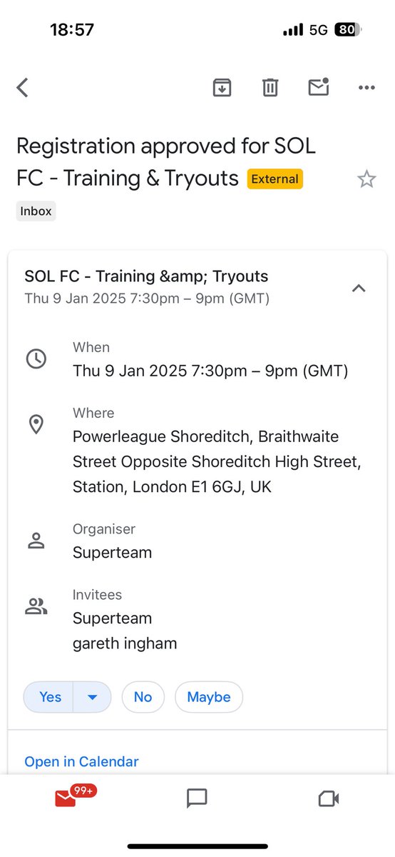 Thought my football trial days were behind me.

Great match tonight for SOL FC try outs organised by <a href="/CapinUK/">Cap</a> &amp; <a href="/SuperteamUK/">Superteam UK</a> 

Have to wait to see if name gets on the team sheet.

#CryptoBallers <a href="/solana/">Solana</a>