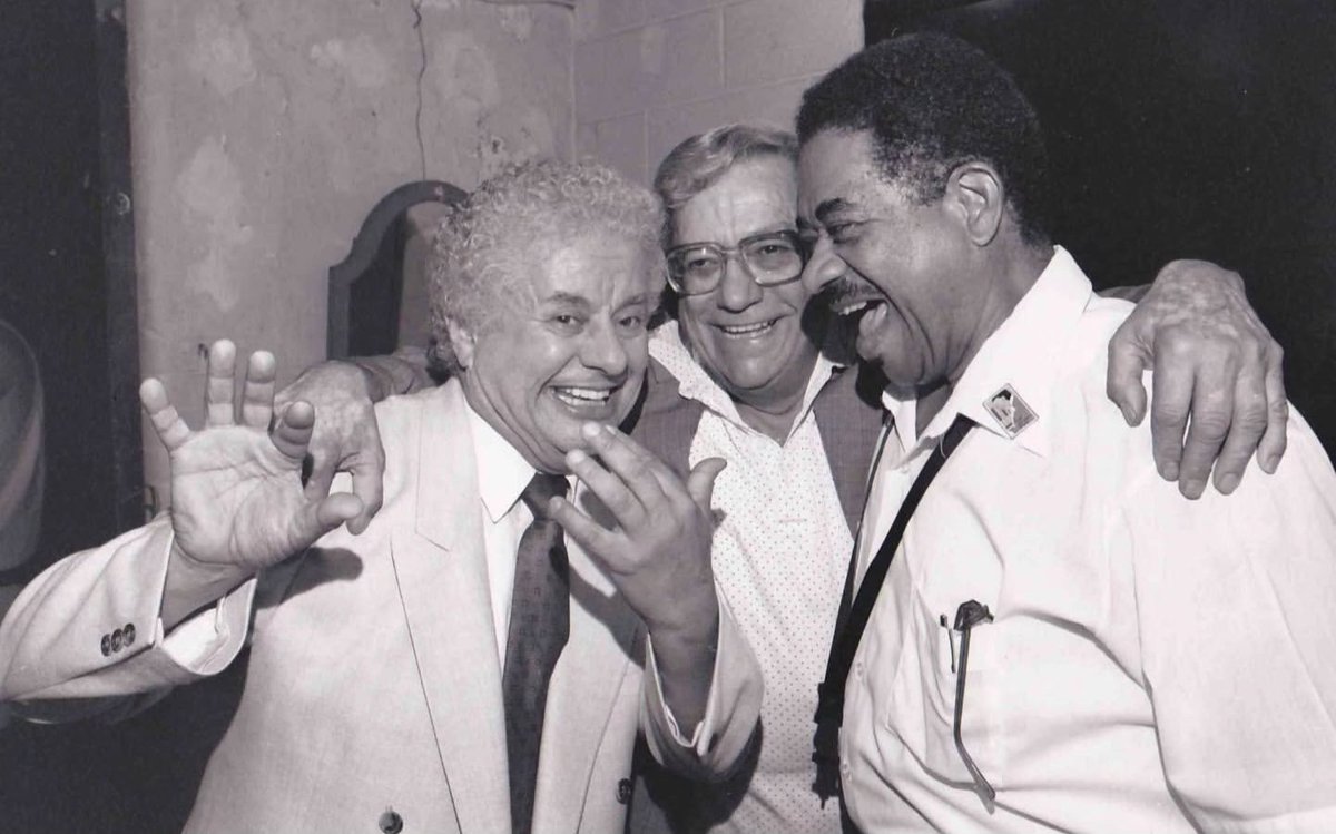 titopuentejr's tweet photo. Legends..... my father with Jose Farjardo and Frank Wess, two legendary flute players.
#🪈🪈
#🥁🥁🥢🕊
(Circa 1990s) #josefarjardo #frankwess #TitoPuente
#👑👑👑
#tbt #throwbackthursday #throwbackthursdays #tbts #TagsForLikes #throwback #tb #instatbt https://t.co/UgEioLCve4