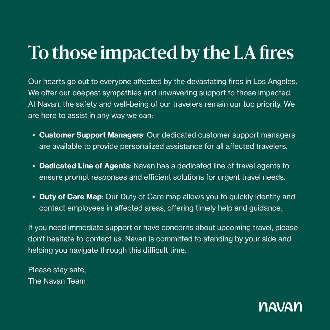 As the devastation from the California fires continues, our thoughts are with those impacted by these tragic events. We send our deepest appreciation and thanks to the brave firefighters and first responders on the front lines during this crisis.

Our customer support team is
