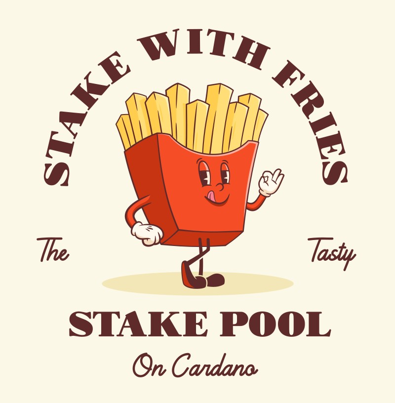 Stake with FRIES 🍟

#Cardano