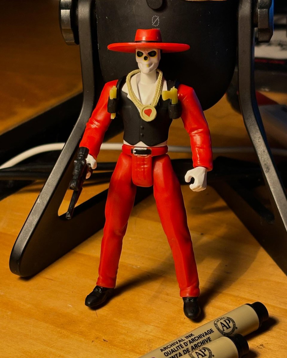 PatrickThomasP1's tweet photo. Johnny Phantasm Has Heart action figure coming soon! From Johnny Phantasm 2001! #riotpress #toypizza #mofos #glyos Better pictures coming soon! https://t.co/KbIXr9CiNQ