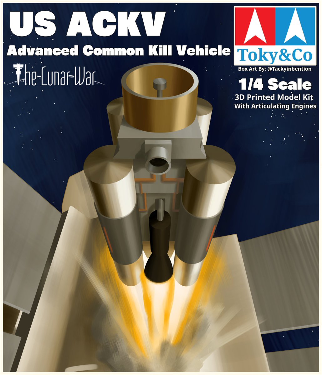 Coming very soon to the offical <a href="/TheLunarWar/">The Lunar War</a> store
1:4 Common KKV 
With articulating engines 
( Box art by the ever classic <a href="/tackyinbention/">Tackyinbention</a> )