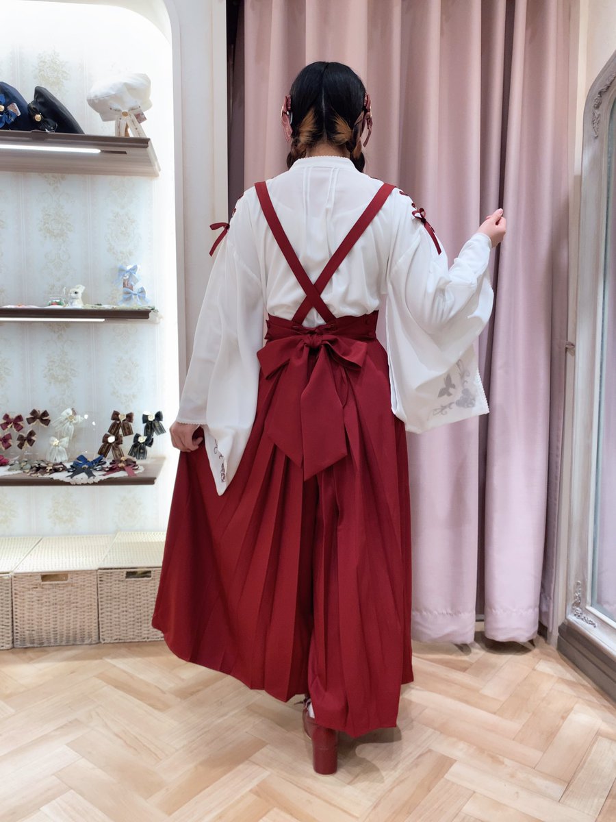 【未使用】Amavel 胡蝶の花遊び袴パンツ Amavel SHIBUYA109店 on X: 