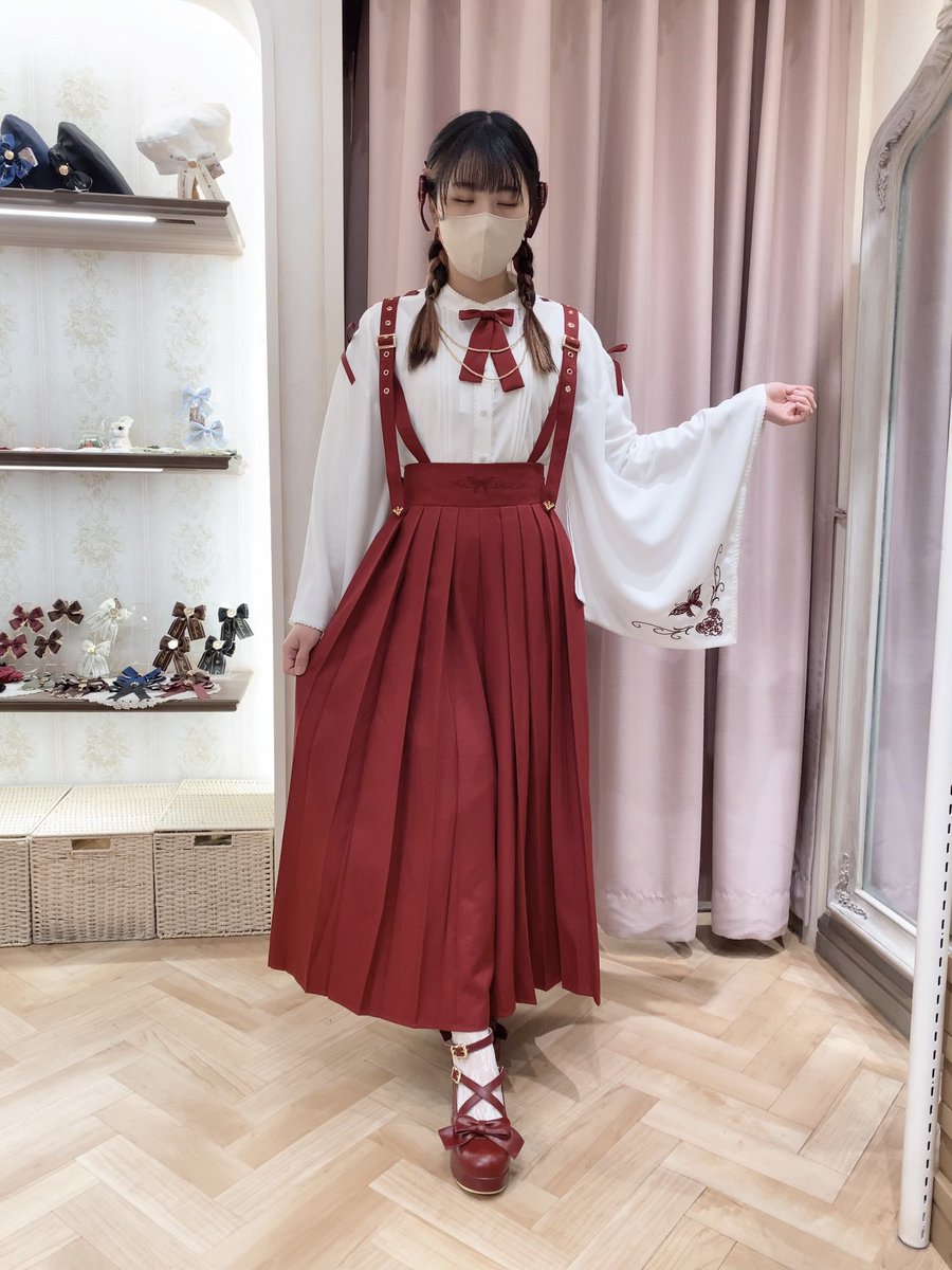 【未使用】Amavel 胡蝶の花遊び袴パンツ Amavel SHIBUYA109店 on X: 
